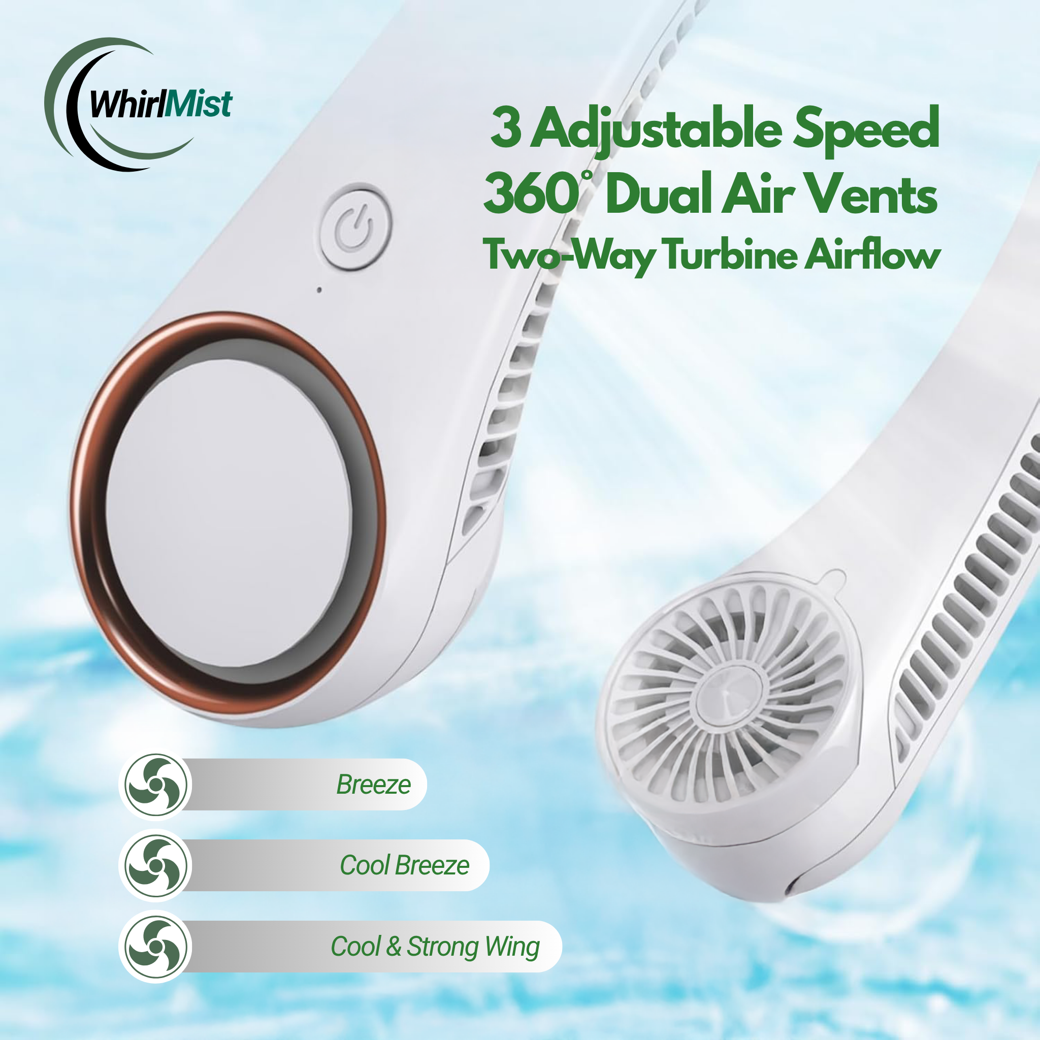 Portable Neck Fan WhirlMist