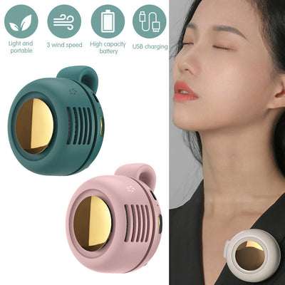 Portable Fan – Wearable & Silent Cooling WhirlMist