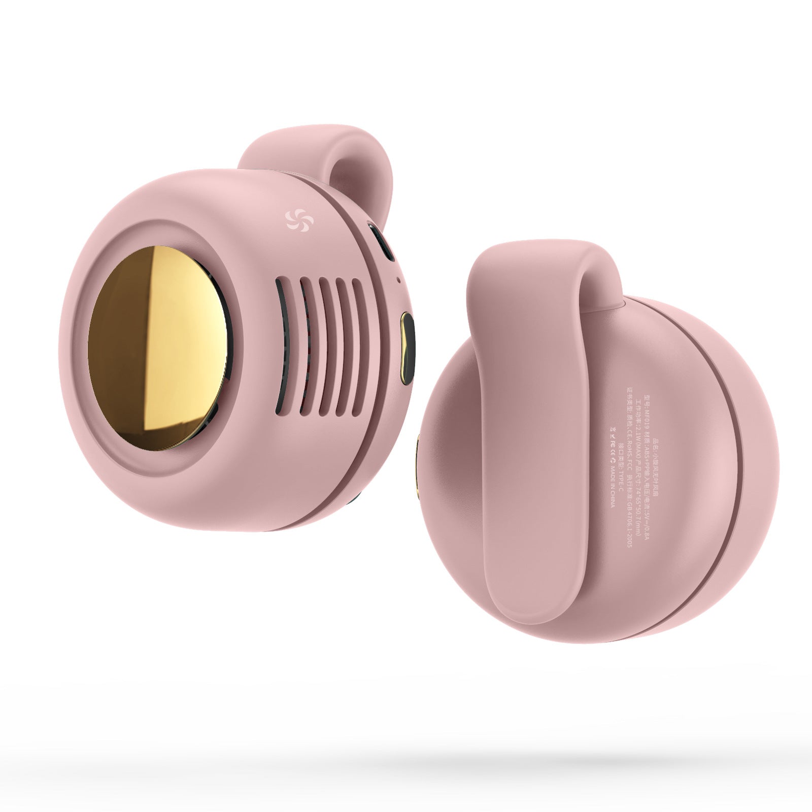 Portable Fan – Wearable & Silent Cooling WhirlMist