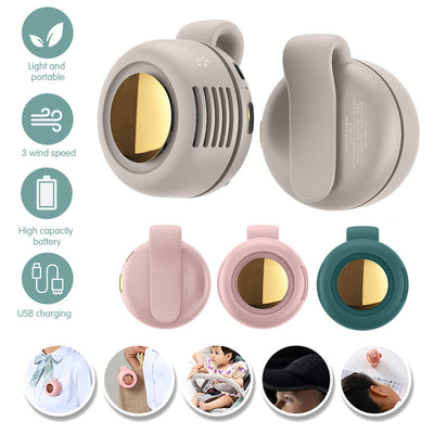 Portable Fan – Wearable & Silent Cooling WhirlMist