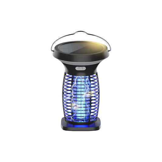 SolarZap Go - Portable Solar-Powered Bug Zapper for Outdoor Mosquito & Insect Control - WhirlMist