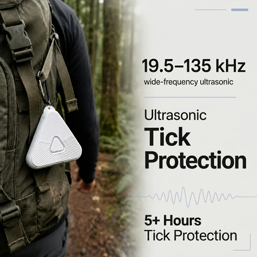 WhirlMist™ Pulse Ultrasonic Tick Repelling Device